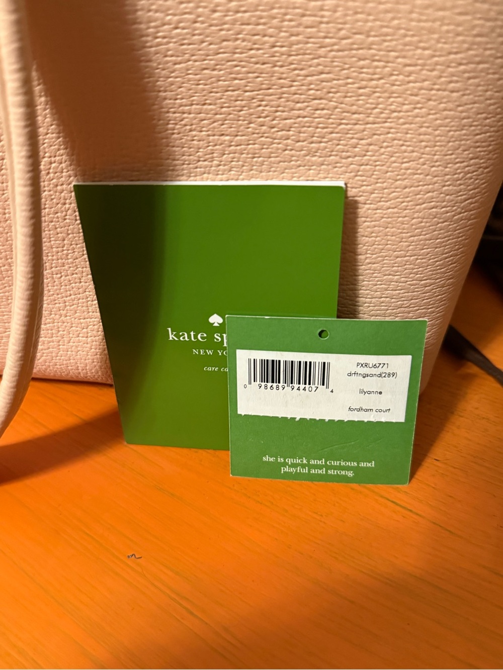 Kate Spade Fordham Court LilyAnne Tote EUC - Picture 10 of 12